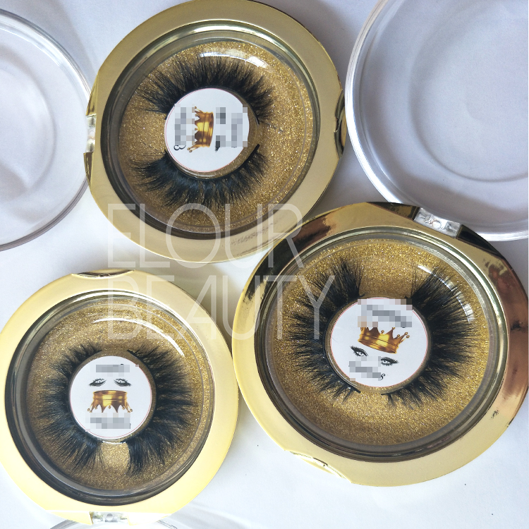 Wholesale 3D False Eyelashes Cruelty Free Mink Hairs Good Feedback EL04